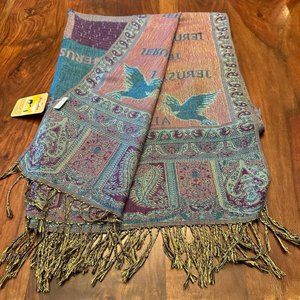 Jerusalem Souvenir 100% Cashmere Scarf - Beautiful